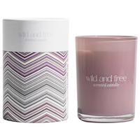 VONNÁ SVIEČKA LIBELLA - šalviovozelená, prírodné materiály/sklo (8/10,6cm) - Modern Living