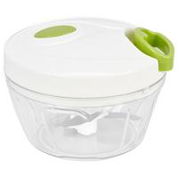 Universalzerkleiner Georgina D/H: ca. 12,5/9,3 cm - Transparent/Weiß, KONVENTIONELL, Kunststoff/Metall (12,5/9,3cm) - James Wood