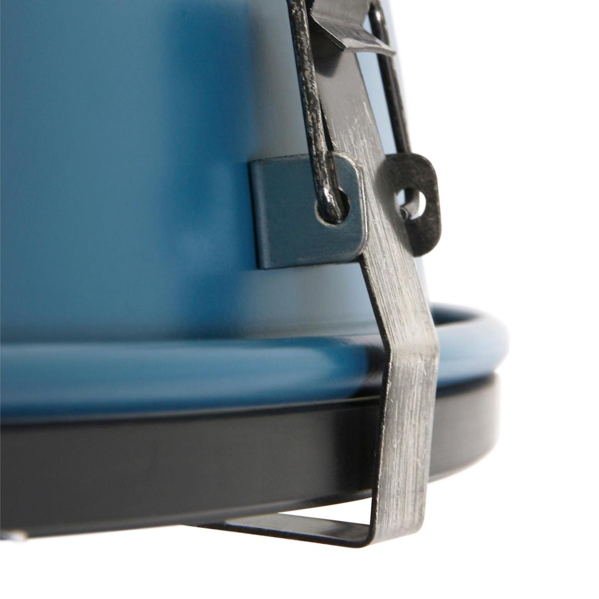 Pendelleuchte Bikkel - Blau, Trend, Glas/Metall (42/145/42cm)