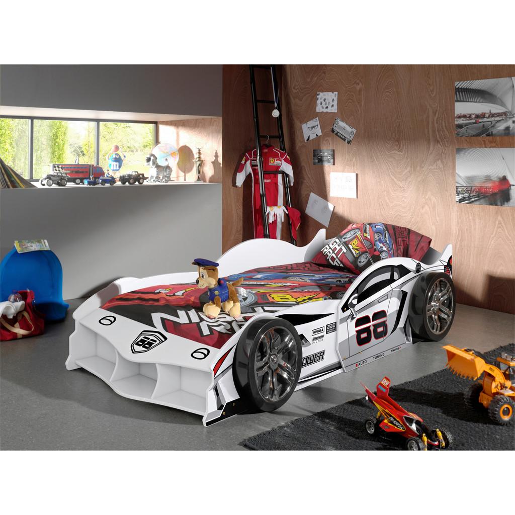 AUTOBETT Max Weiß 90x200cm