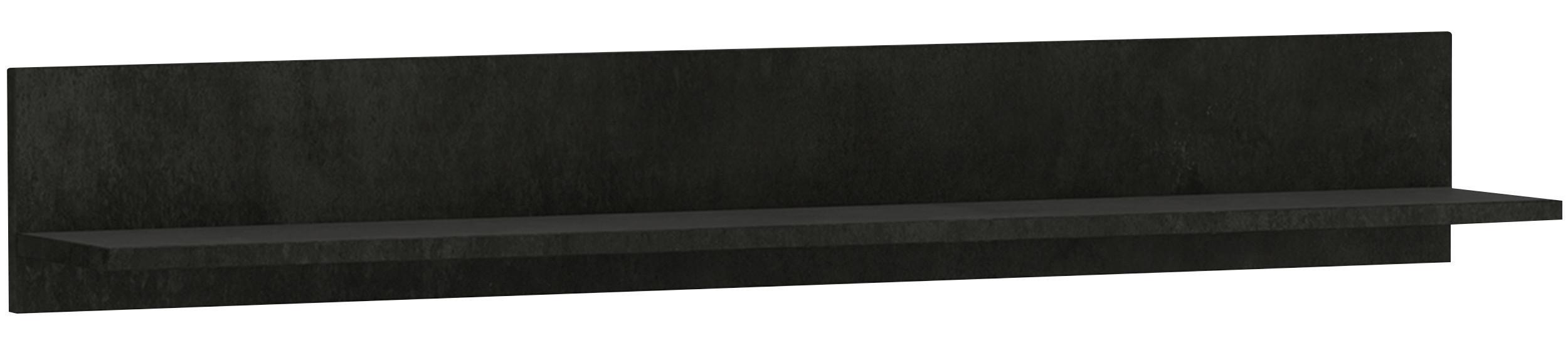 Wandregal Kassel Fresko B: 110 cm - Eichefarben, ROMANTIK / LANDHAUS, Holzwerkstoff (110/17/20cm) - MID.YOU