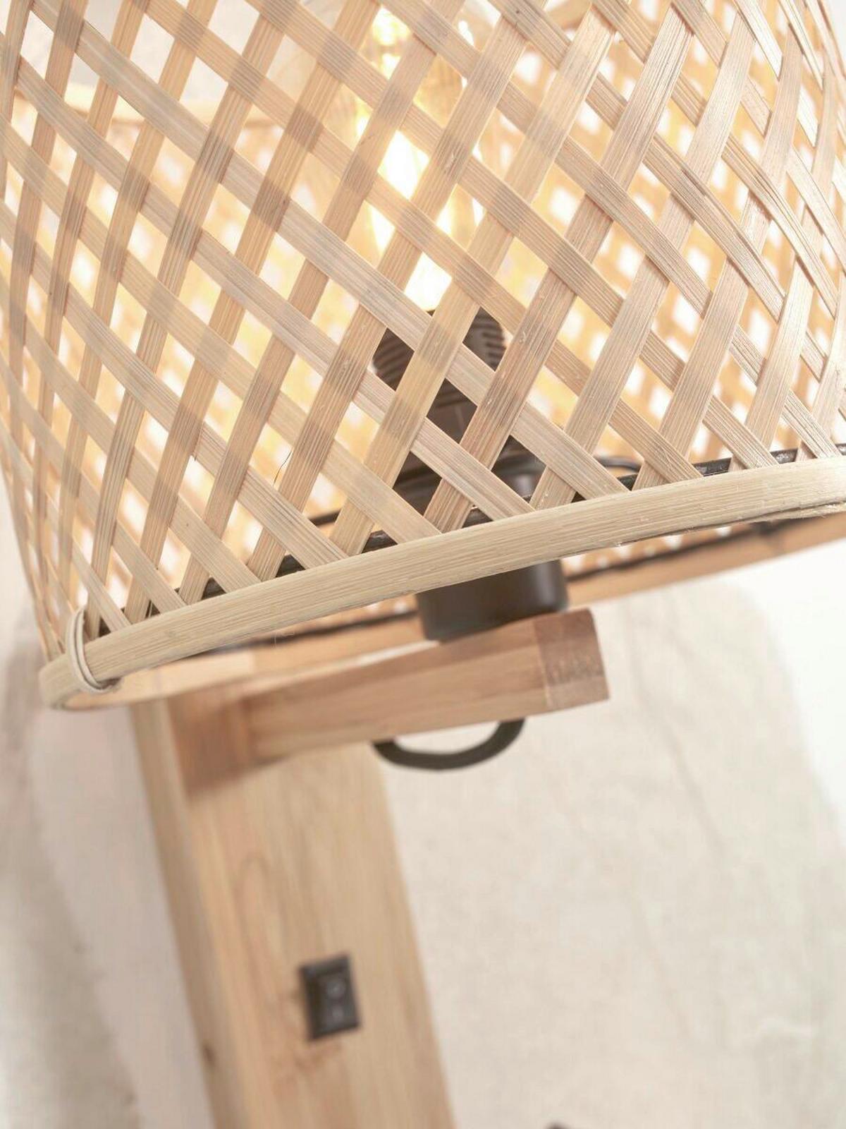 Wandleuchte Java/W1/N/1815/N - Naturfarben, Trend (30/22/52cm) - Good & Mojo