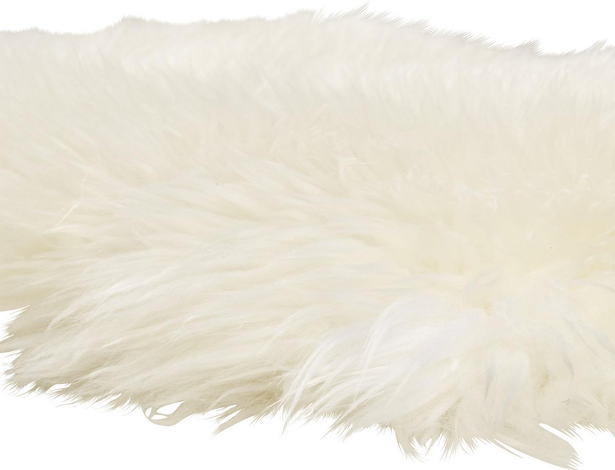 OVČIA KOŽUŠINA Jenny, 90-105/60cm, biela - biela, kožušina (60/90-105cm) - Modern Living
