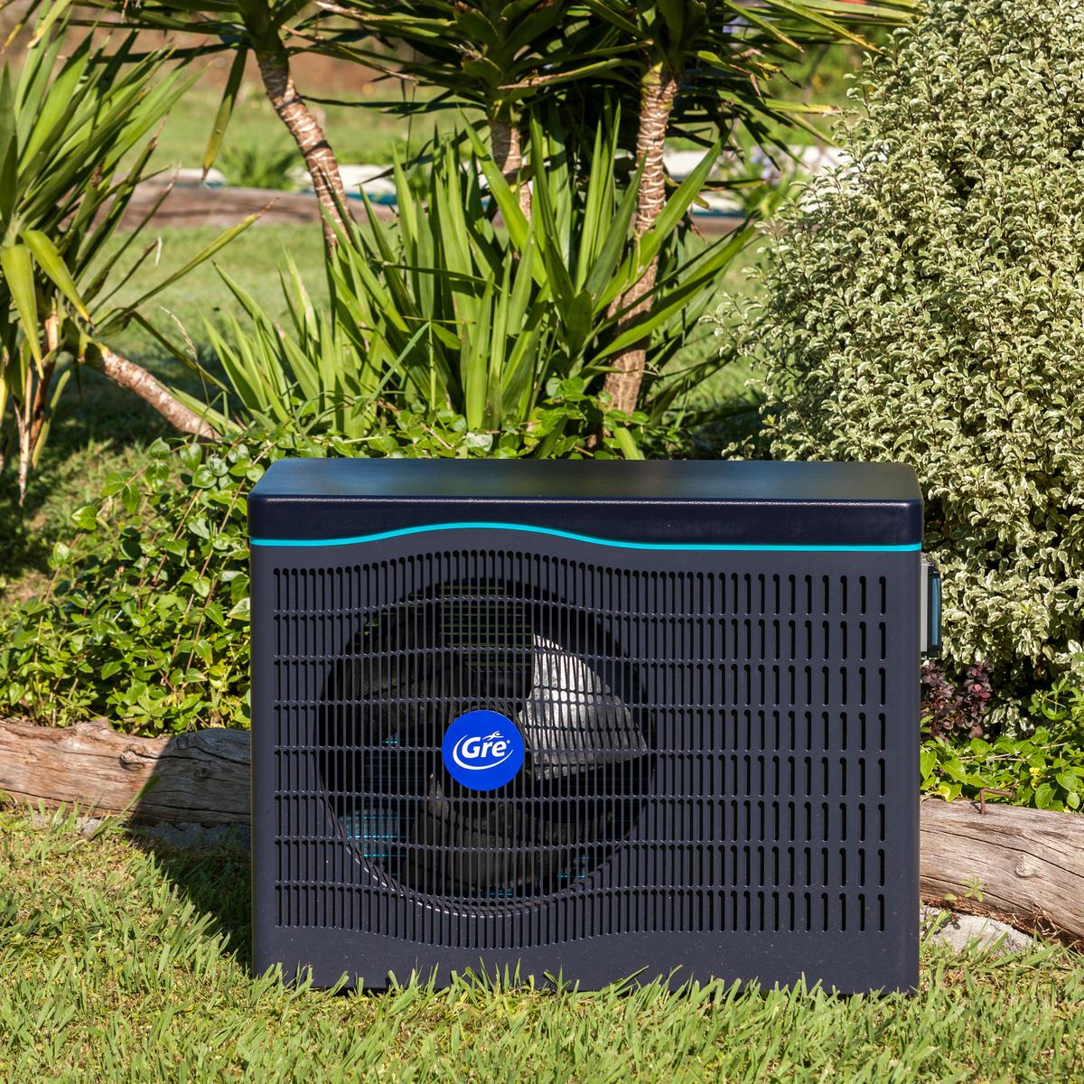 Wärmepumpe Wärmepumpe - Grau, KONVENTIONELL, Kunststoff (85,8/38,3/64,8cm) - Gre