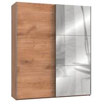Schwebetürenschrank 200cm Level, Eiche Dekor - Eichefarben, MODERN, Holzwerkstoff (200/236/65cm) - MID.YOU