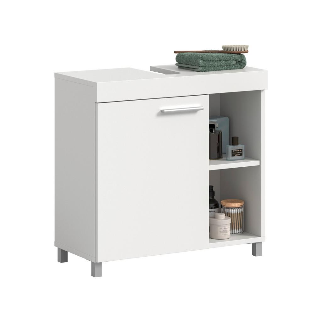 Waschbeckenunterschrank Noah Weiß B: 65cm