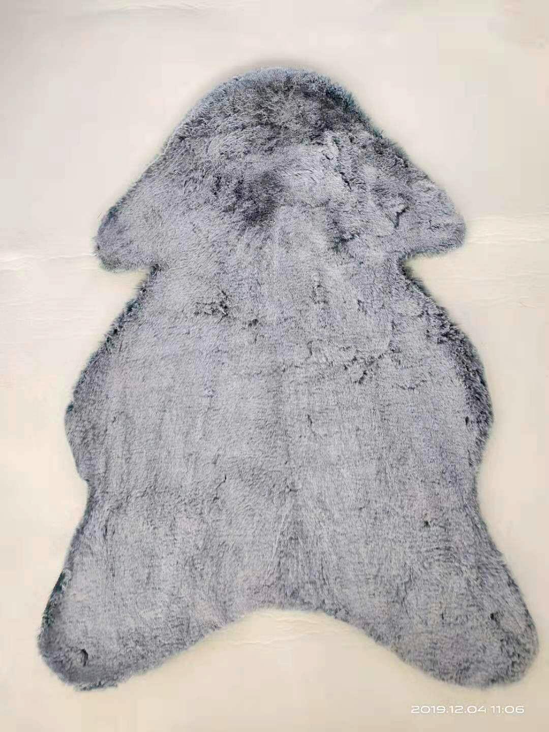 Kunstfell Dunkelgrün, Waschbar - Dunkelgrün, ROMANTIK / LANDHAUS, Textil (90/60cm) - James Wood