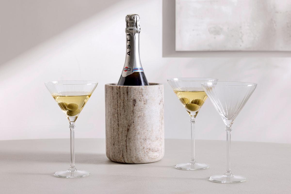 Sada pohárov MARTINI - číra, Modern, sklo - Mömax