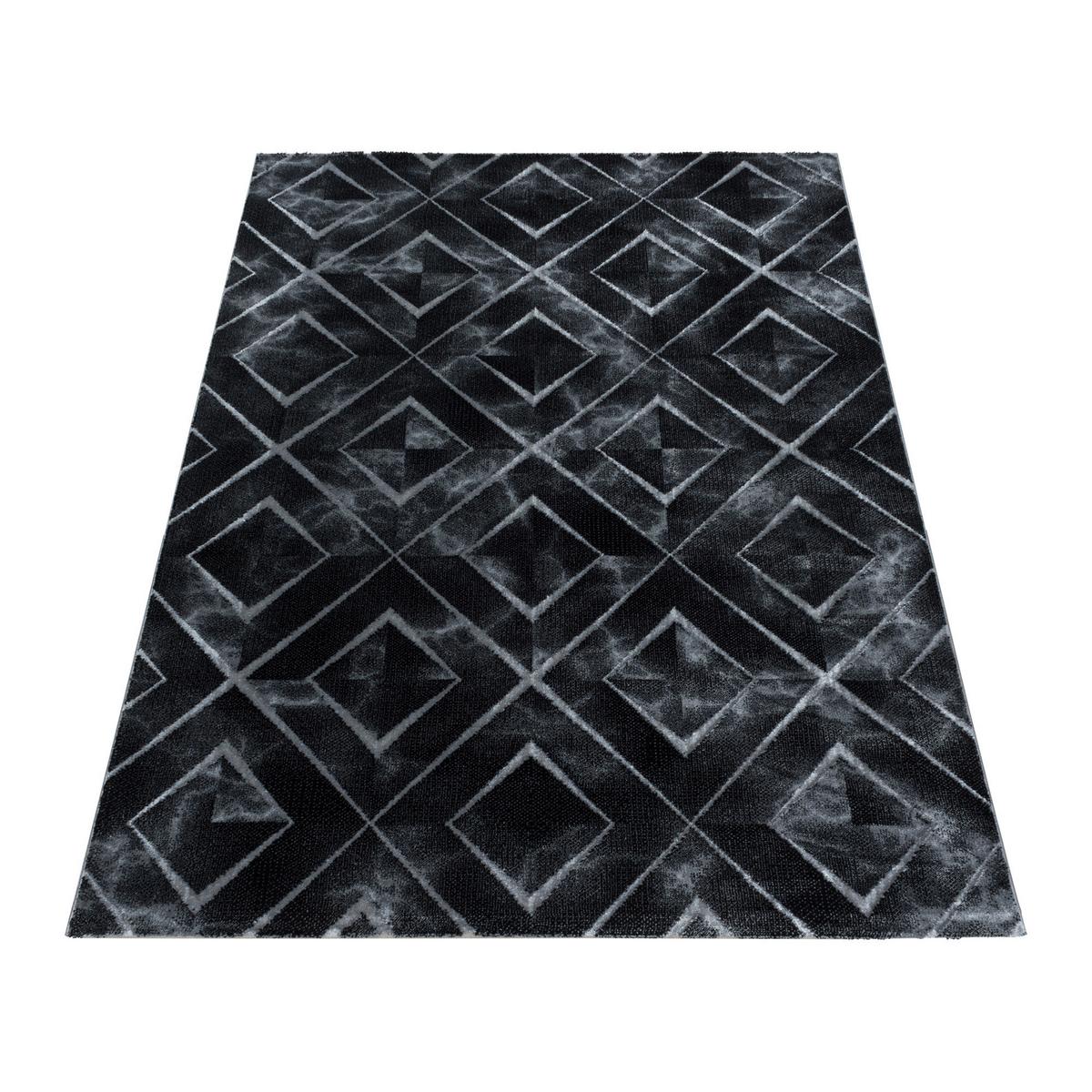 Webteppich Silber Naturfaser Naxos 240x340 cm - Silberfarben, Design, Textil (240/340cm)