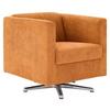 Designsessel Looks I - Chromfarben/Orange, Design, Textil (72/71/75cm) - LOOKS by W.Joop