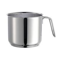 Milchtopf Varuna Edelstahl B: 15 Cm - Silberfarben, Basics, Metall (15/12/21cm) - Mäser