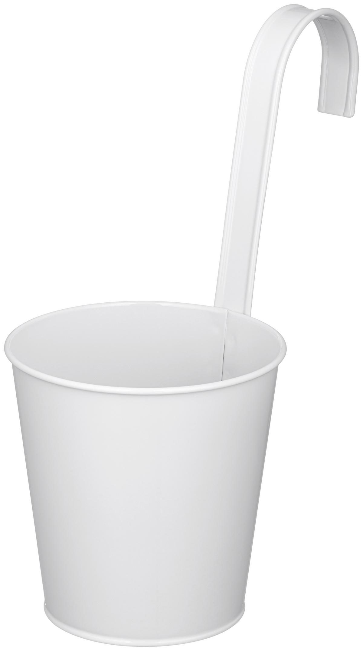 ÜBERTOPF ELIAS - Blau/Gelb, KONVENTIONELL, Metall (13,5/26,5cm) - Ondega
