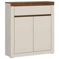 Kommode Salo Kaschmir/Nussbaum B: 94,2cm - Kaschmir/Nussbaumfarben, MODERN, Holzwerkstoff (94,2/109/36,6cm)