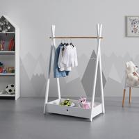 Stojan na šaty LIA - biela, Modern (73/126/43cm) - Bessagi Kids