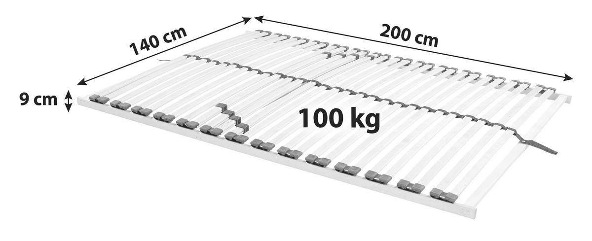 Rošt Primatex 220 140/200cm,bez polohování - dřevo (140/200cm) - Primatex