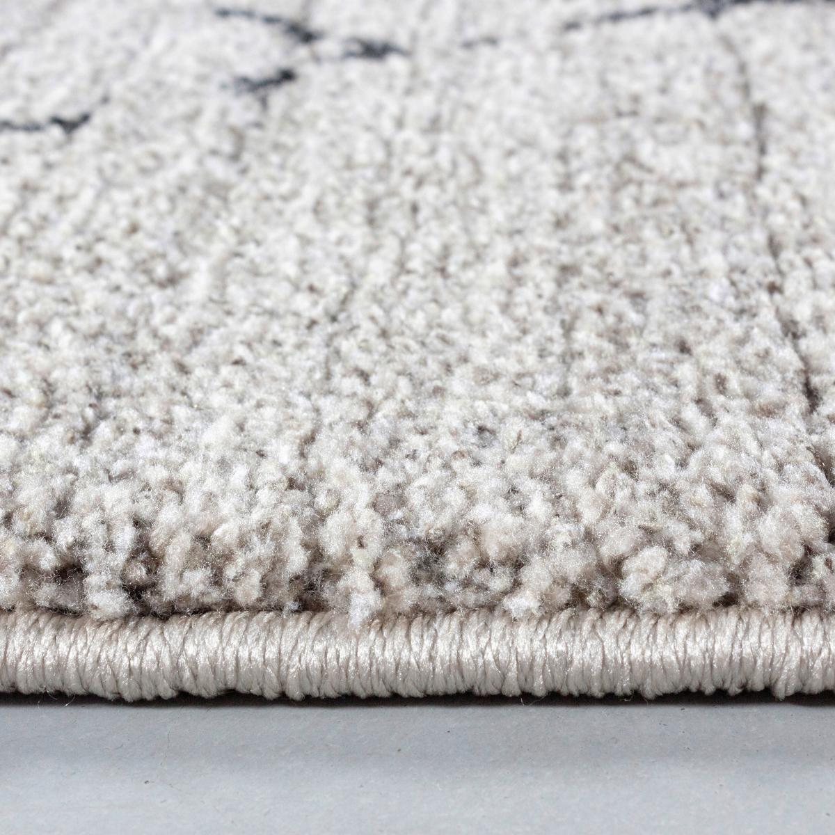 Webteppich Tasa - Beige, Design, Textil (160/230cm) - Novel