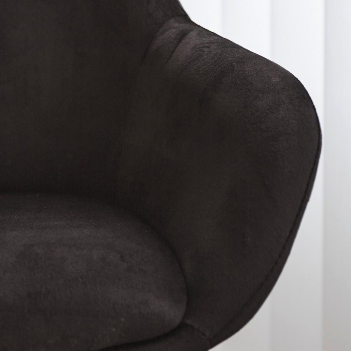 Barhocker-Set Casper Anthrazit B: 50 cm - Anthrazit/Schwarz, MODERN, Textil/Metall (50/112/60cm) - MID.YOU