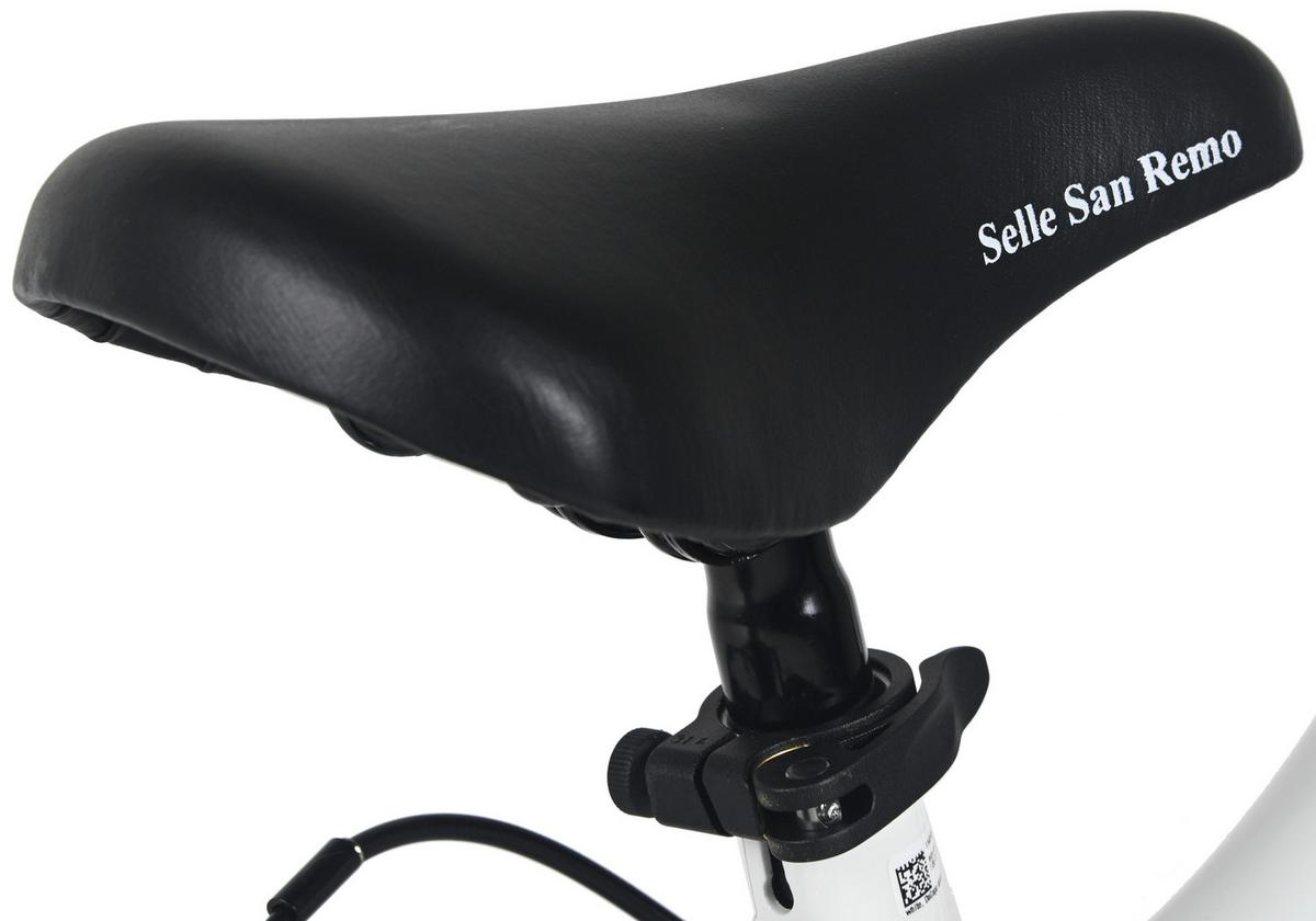 Kinderfahrrad 20 '' Weiß - Weiß, Basics, Metall (25/140/60cm)