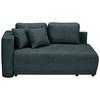 Chaiselongue Nello - Schwarz/Dunkelblau, KONVENTIONELL, Textil (93/73/171cm) - MID.YOU