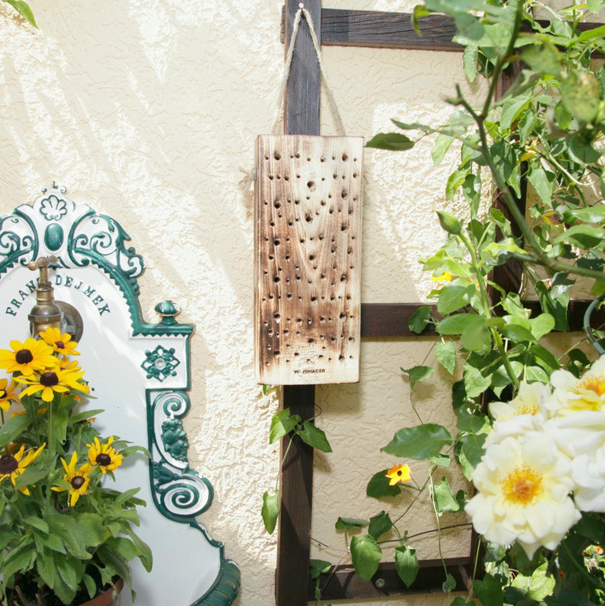 Wildbienennistholz Naturfarben - Naturfarben, Basics, Holz (12,5/30/8cm)