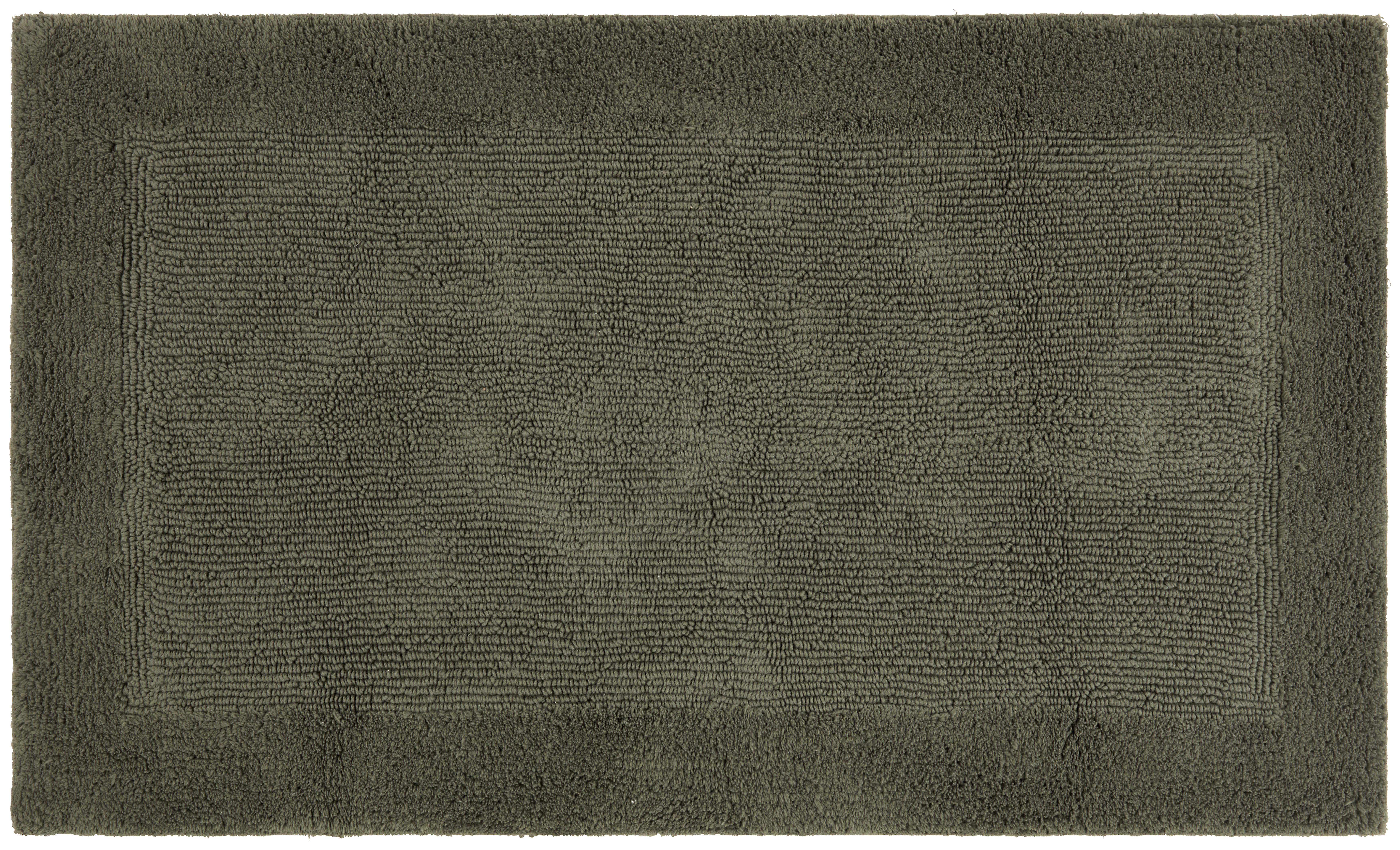 KOUPELNOVÁ PŘEDLOŽKA Karen, 60/100cm, tmavě zelená - tmavě zelená, Konvenční, textil (60/100cm) - Premium Living