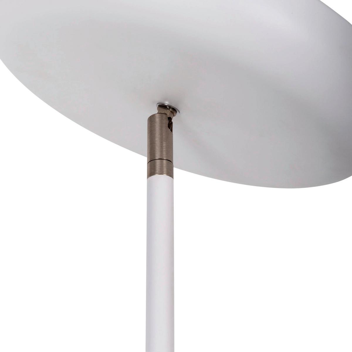 LED-Stehleuchte inkl. Drehdimmer - Weiß, Basics, Metall (26/26/180cm) - Näve