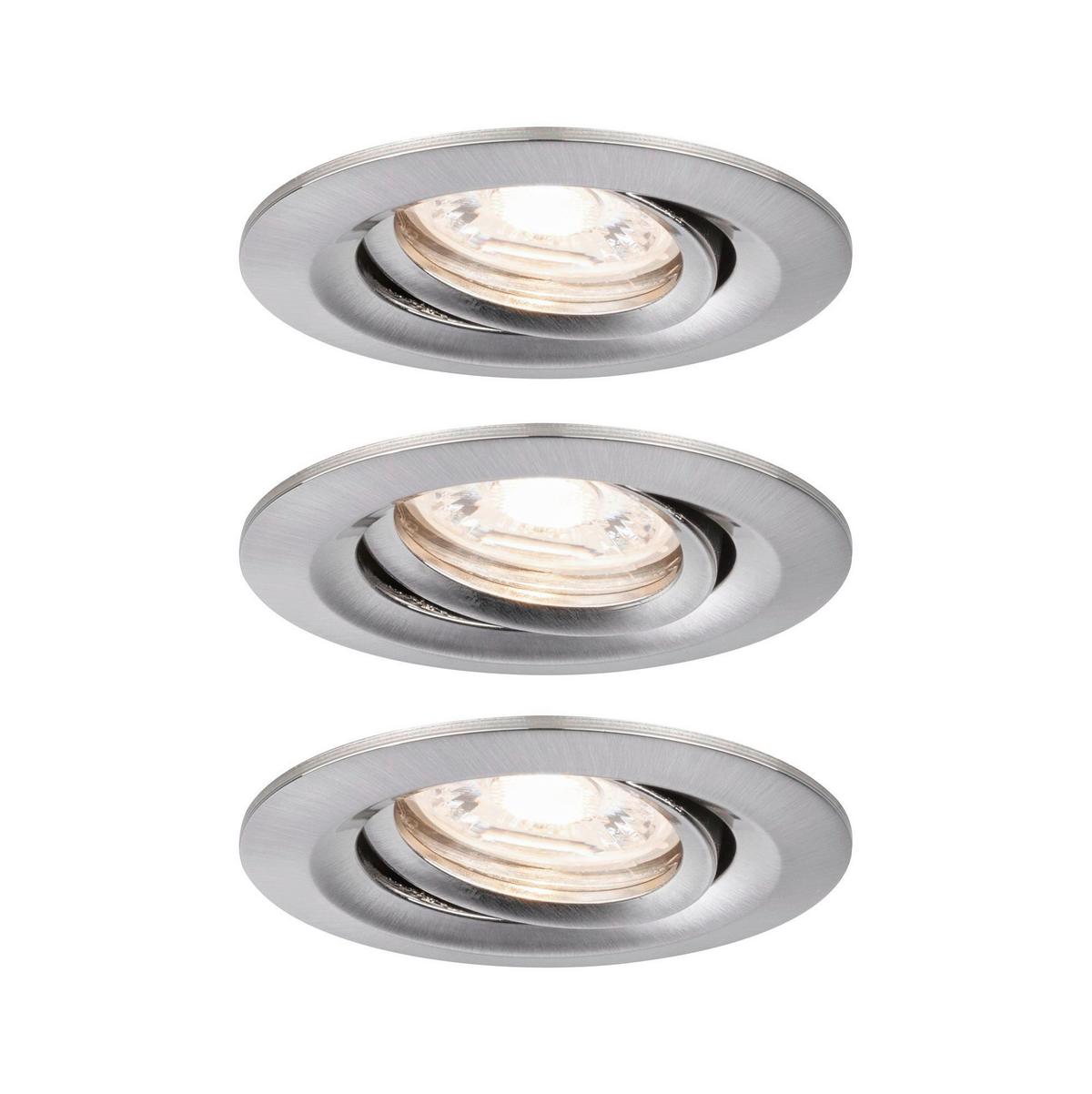 LED-Deckenleuchte Ø 6,6 cm 3-Flammig, dimmbar - Design (6,6cm) - Paulmann