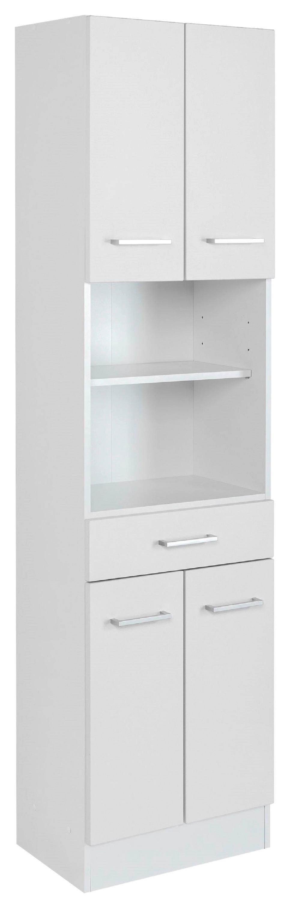 Hochschrank Riga Weiß B:  50 Cm - Weiß, MODERN, Holzwerkstoff (50/190/35cm) - Held