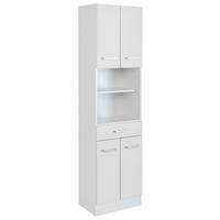 Hochschrank Riga Weiß B:  50 cm - Weiß, MODERN, Holzwerkstoff (50/190/35cm) - Held