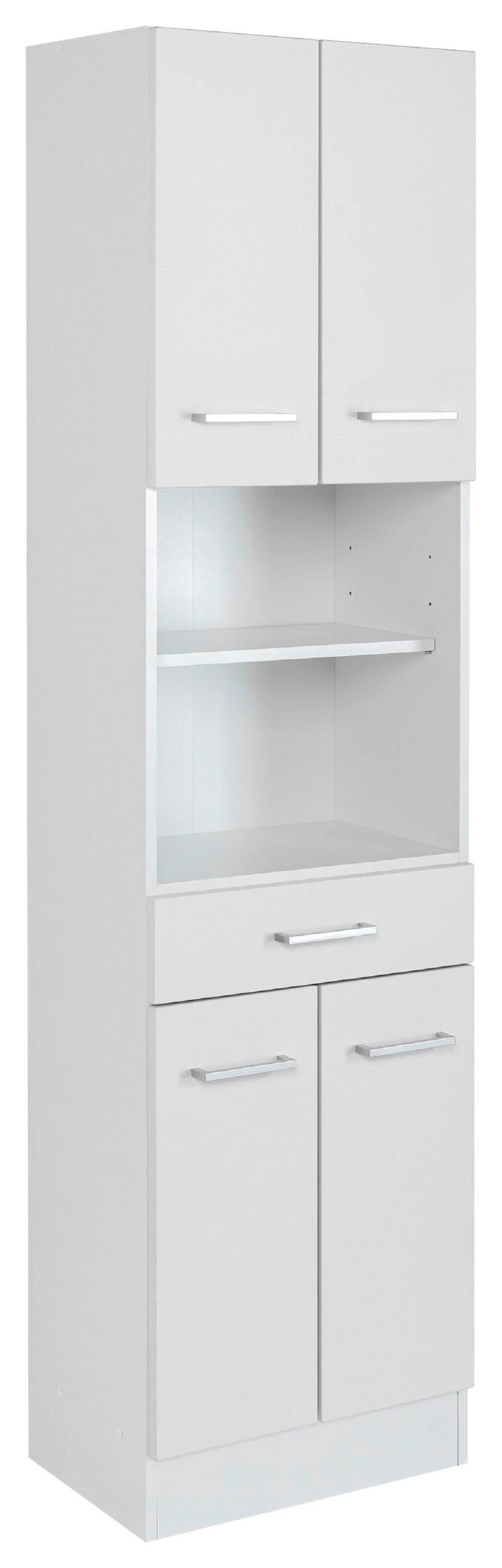 Hochschrank Riga Weiß B:  50 cm - Weiß, MODERN, Holzwerkstoff (50/190/35cm) - Held