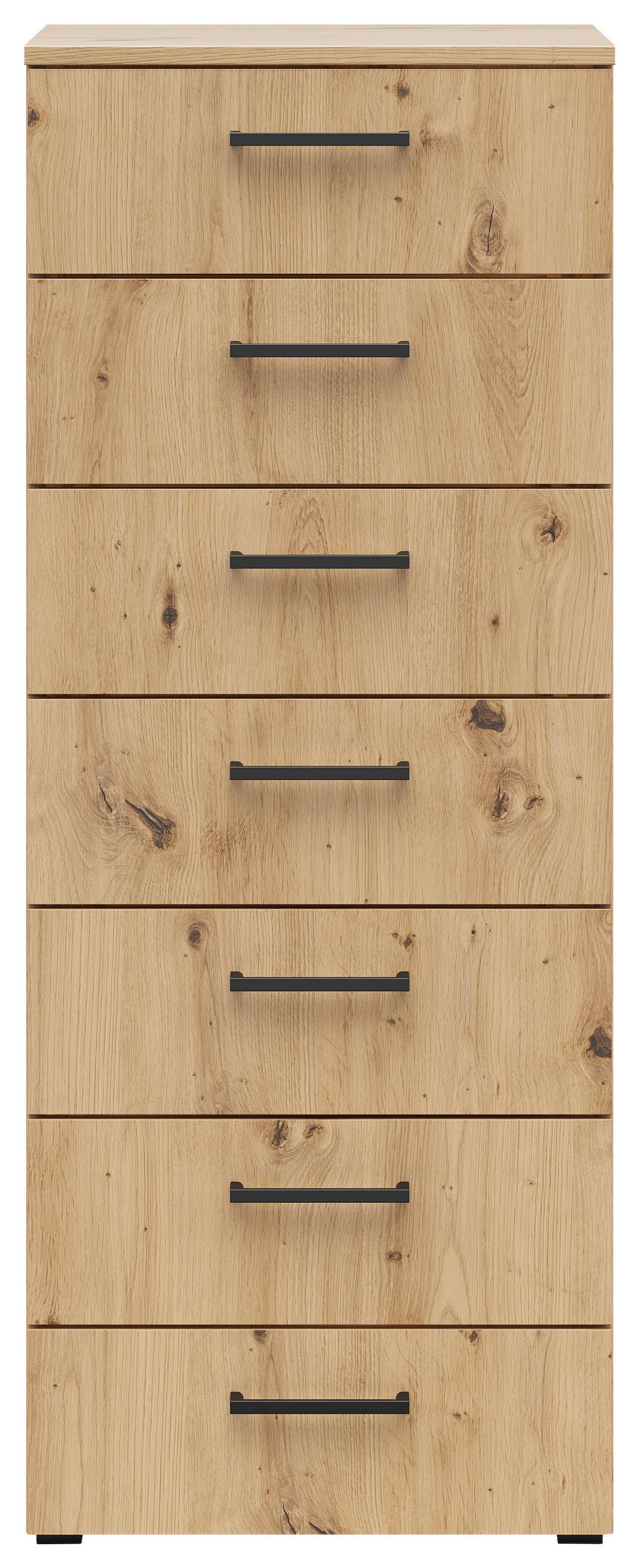 Komód Cabinet - Artisan tölgy, Modern, faalapú anyag (45/115/40cm)