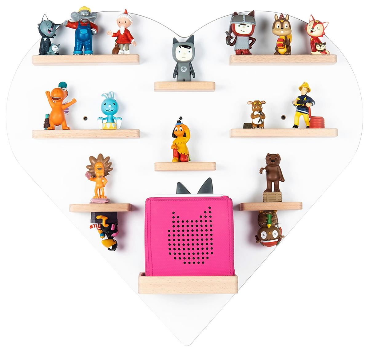 Kinderregal Boarti Weiß B: 54 cm - Weiß, MODERN, Holzwerkstoff (54/51/19cm) - MID.YOU