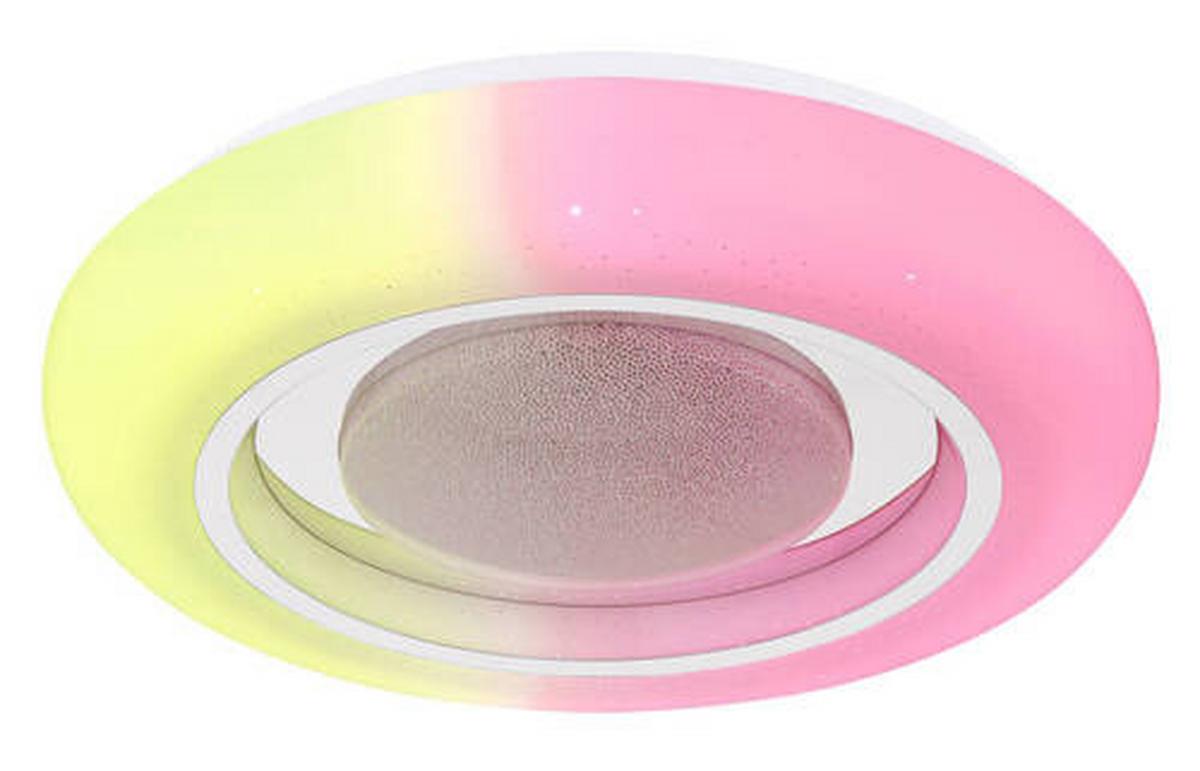 STROPNÍ SVÍTIDLO 41369-18 - bílá/opál, Trend, kov/plast (39/8cm) - Globo