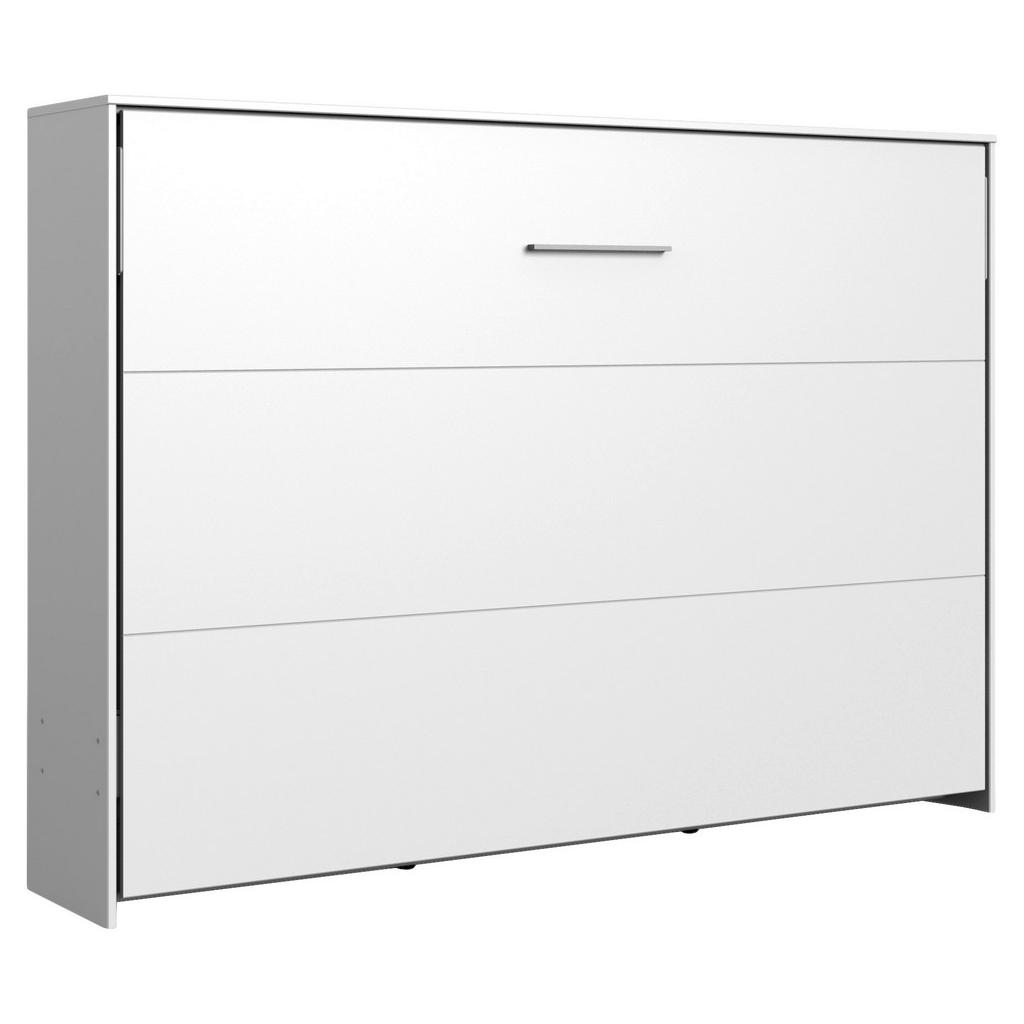 Schrankbett mit Lattenrost 140x200 cm Juist Weiß