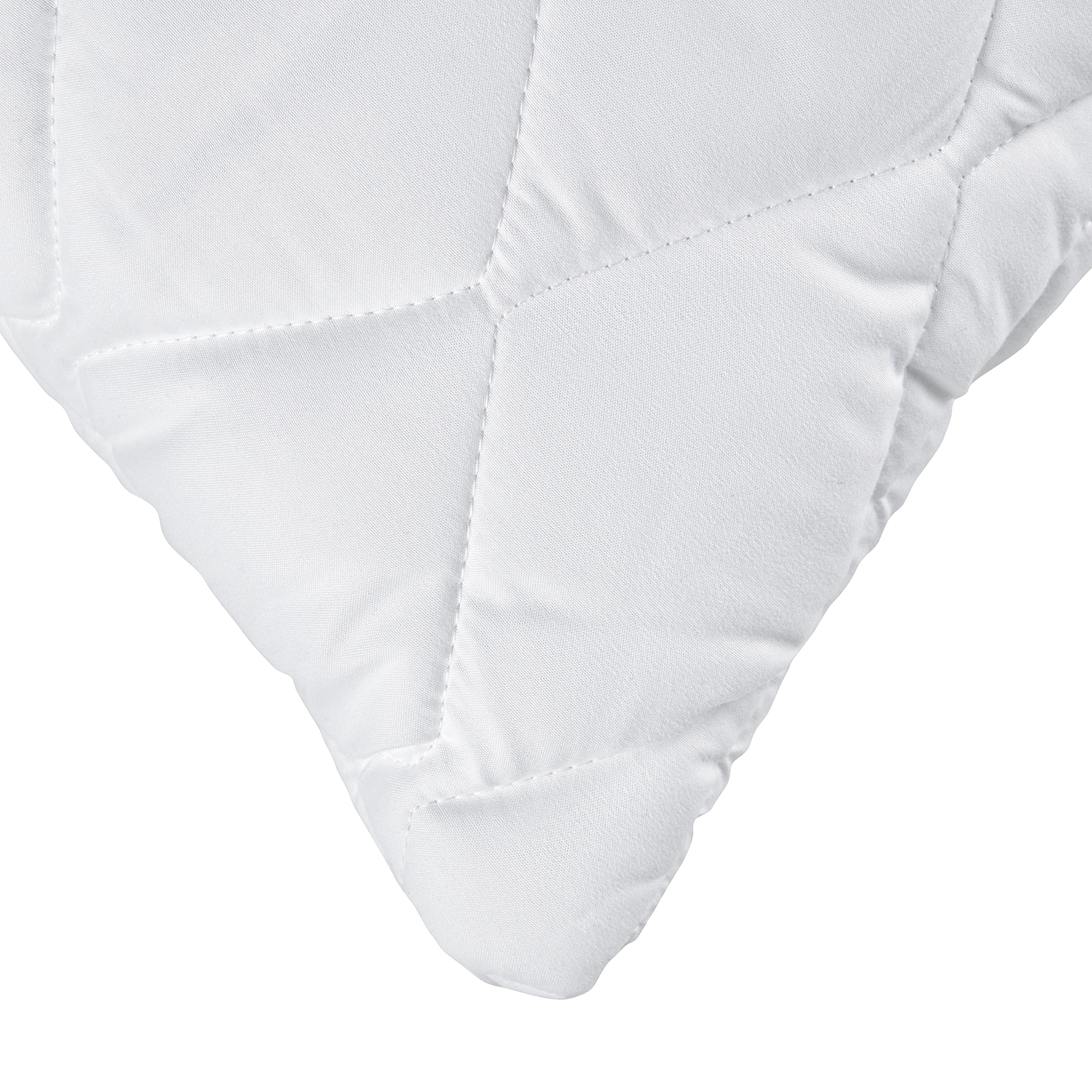 Polštář pod hlavu Vegan micro premium, 70/90cm - bílá, textil (70/90cm) - Nadana