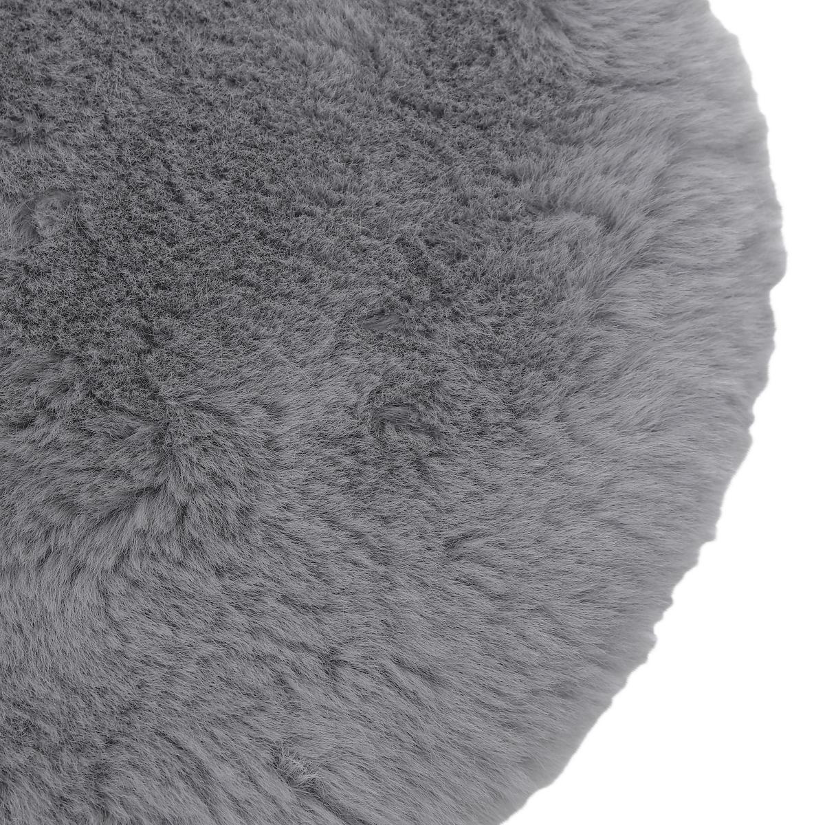 PODUŠKA NA SEDENIE FLAUSCHI - sivá, textil (35/3cm) - Mömax