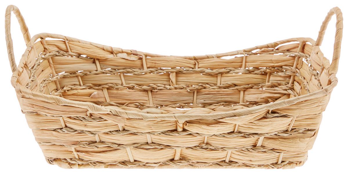 Korb Jonathan - Naturfarben, KONVENTIONELL, Naturmaterialien/Metall (36/24/16cm) - Luca Bessoni