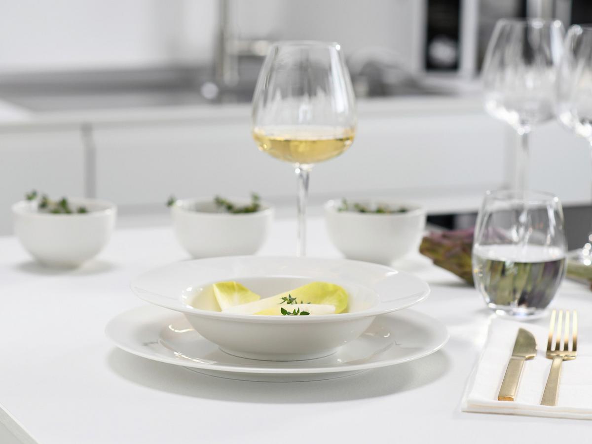 Tafelservice Venice 12-teilig, Creme - Creme, Basics, Keramik - Creatable