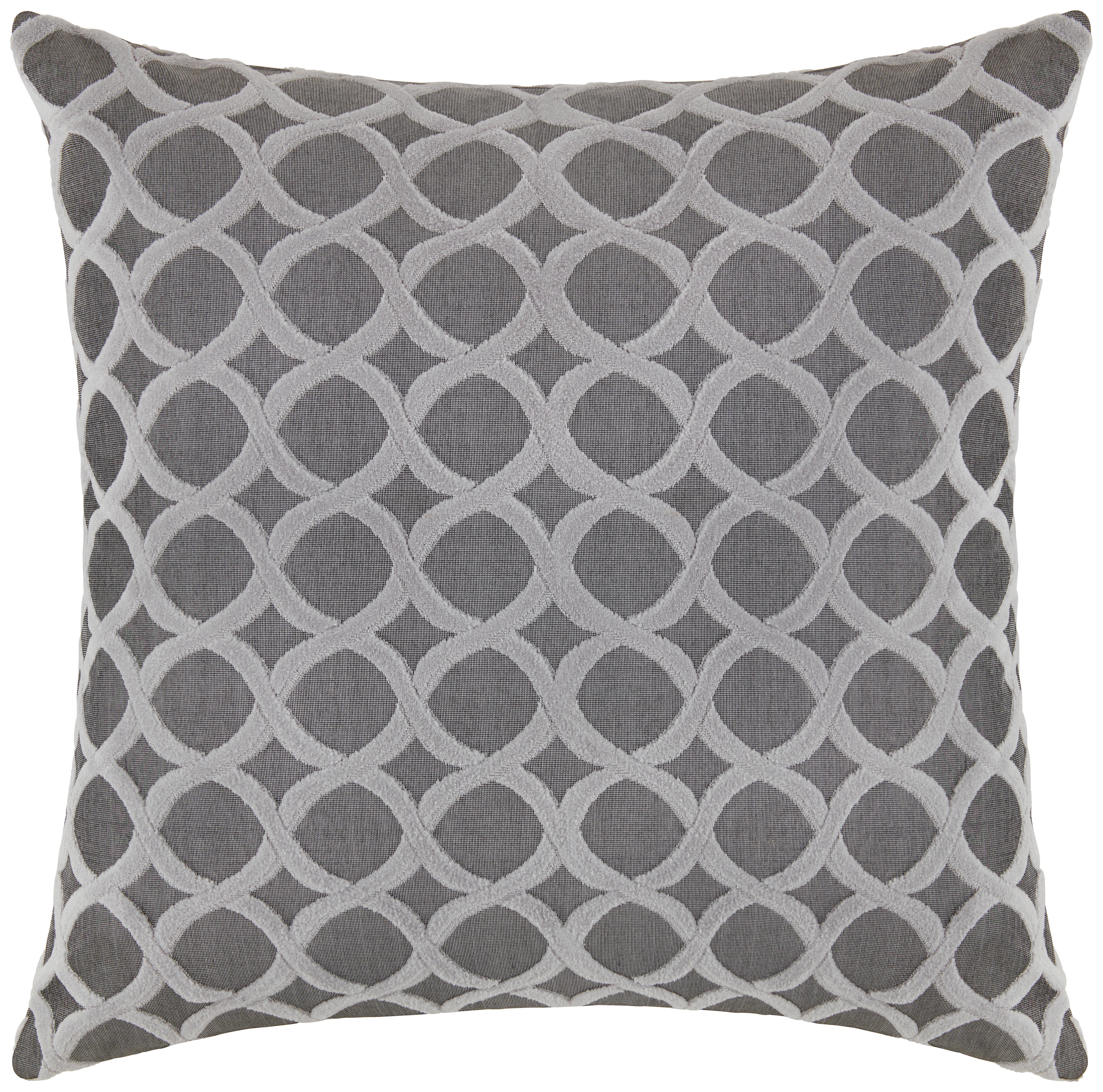 Potah na polštář Circle, Š/D: 48/48cm - šedá, Basics, textil (50/50cm) - Premium Living