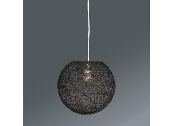 Závesná Lampa Sophia - hnedá, Štýlový, textil (50cm) - MÖMAX modern living Závesná Lampa Sophia - hnedá, Štýlový, textil (50cm) - MÖMAX modern living