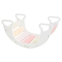 Wippe The Sway Rainbow - Multicolor/Weiß, Basics, Holz (40/75/37cm)
