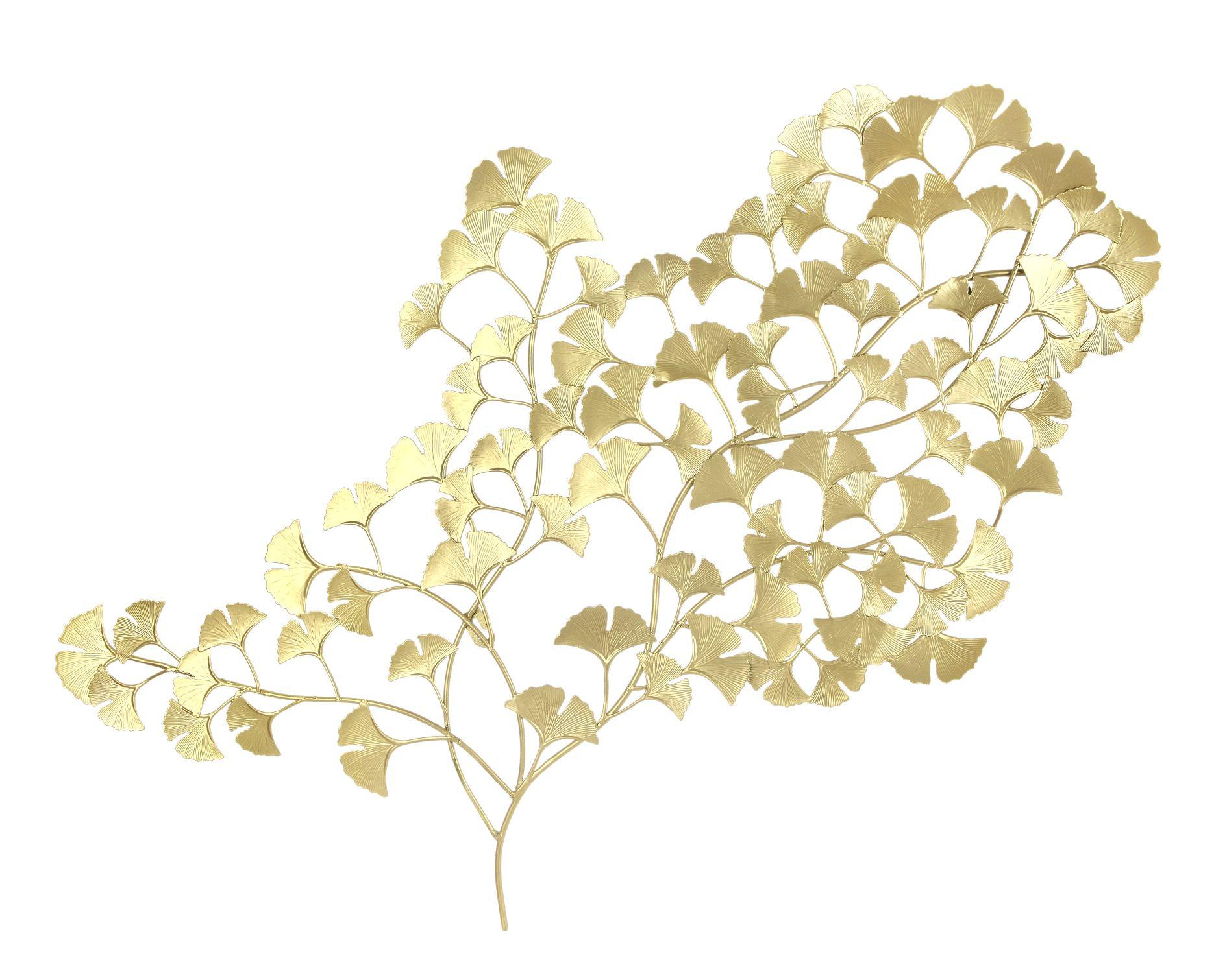 Wanddeko Chrissi - Goldfarben, KONVENTIONELL, Metall (85/48,5/1cm) - Luca Bessoni