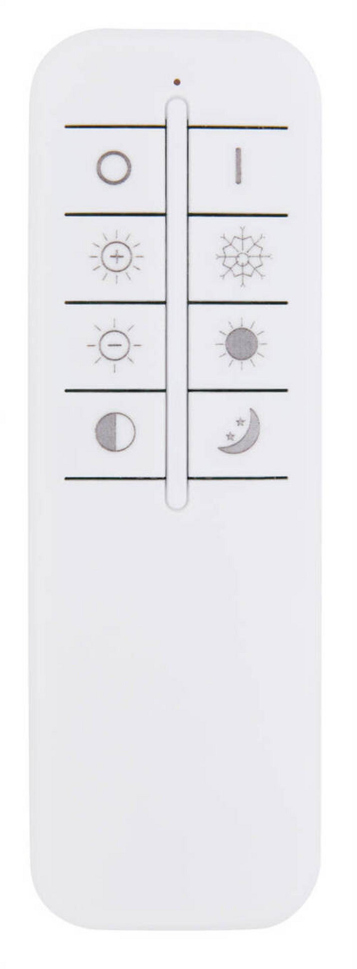 LED-Deckenleuchte 48446-55 - Anthrazit/Opal, Design, Kunststoff/Metall (70/38/6,2cm) - Globo