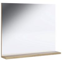 Wandspiegel Landos 50x60 cm Eichefarben/Weiß - Eichefarben/Weiß, MODERN, Holzwerkstoff (50/60/2cm) - MID.YOU