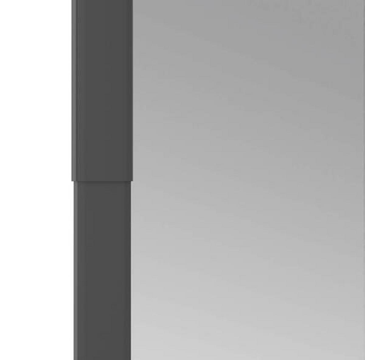 Fliegengitter Türe 100x210 cm Anthrazit - Anthrazit, Basics, Metall (100/210cm)