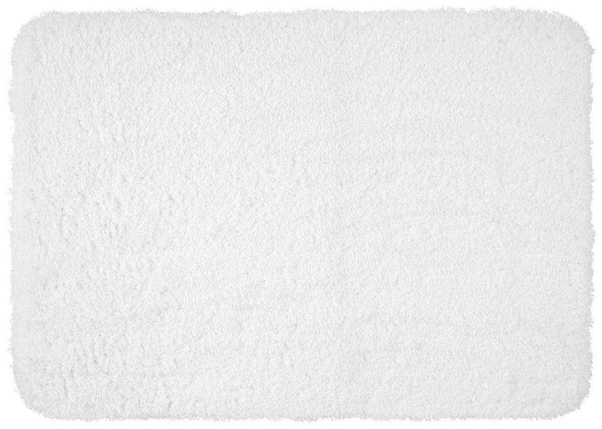 Koupelnová předložka Chris, 60/90cm, bílá - bílá, textil (60/90cm) - Premium Living
