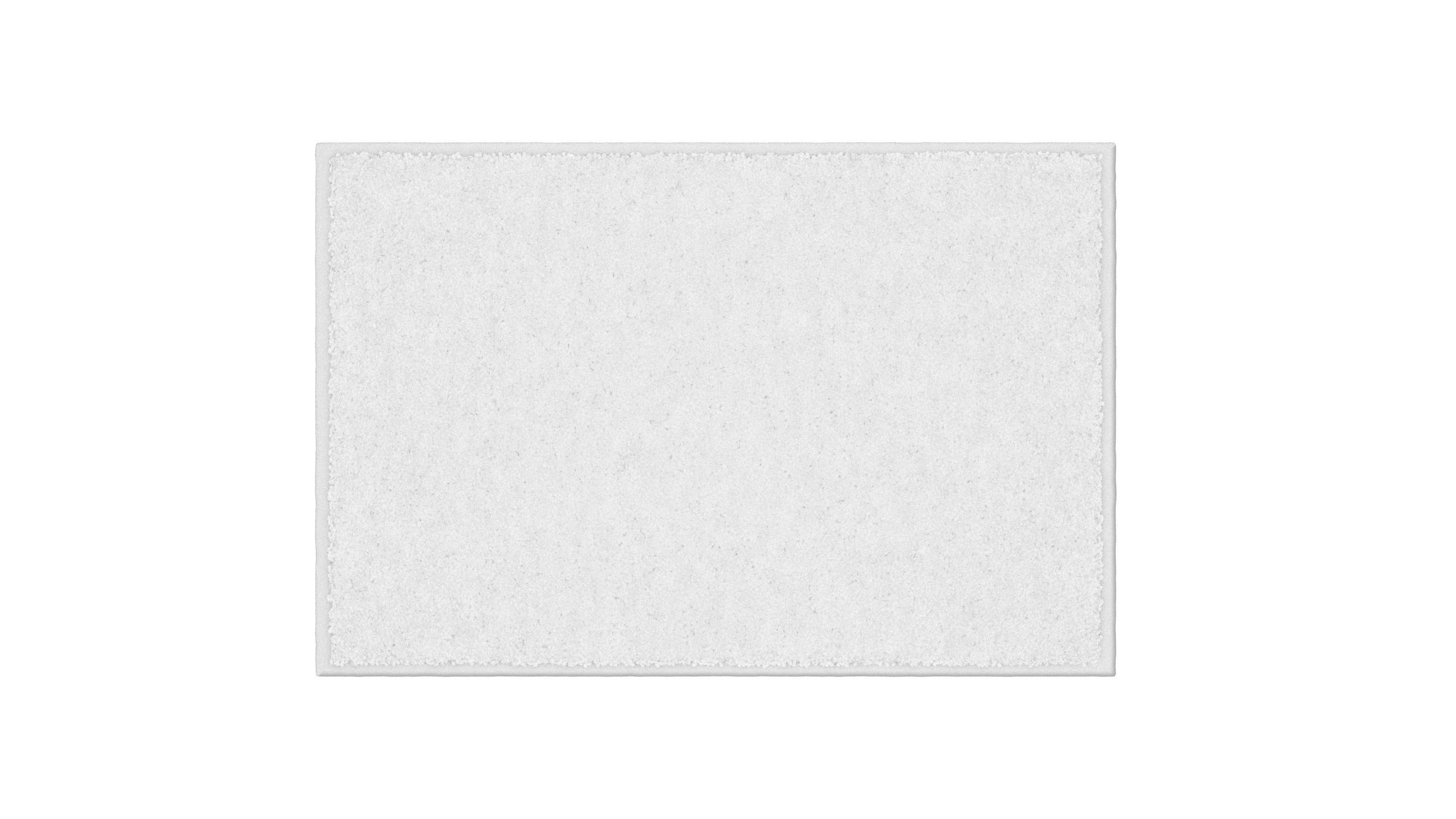 Badematte Roman - Weiß, Basics, Textil (60/90cm) - Grund