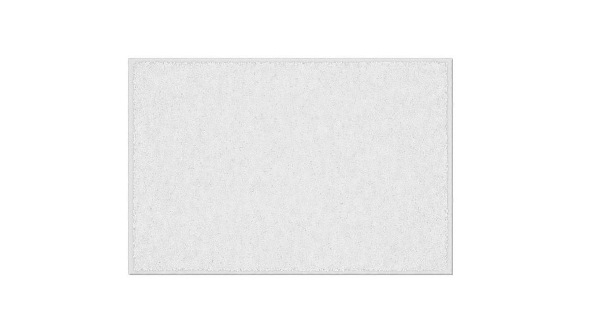 Badematte Roman - Weiß, Basics, Textil (60/90cm) - Grund