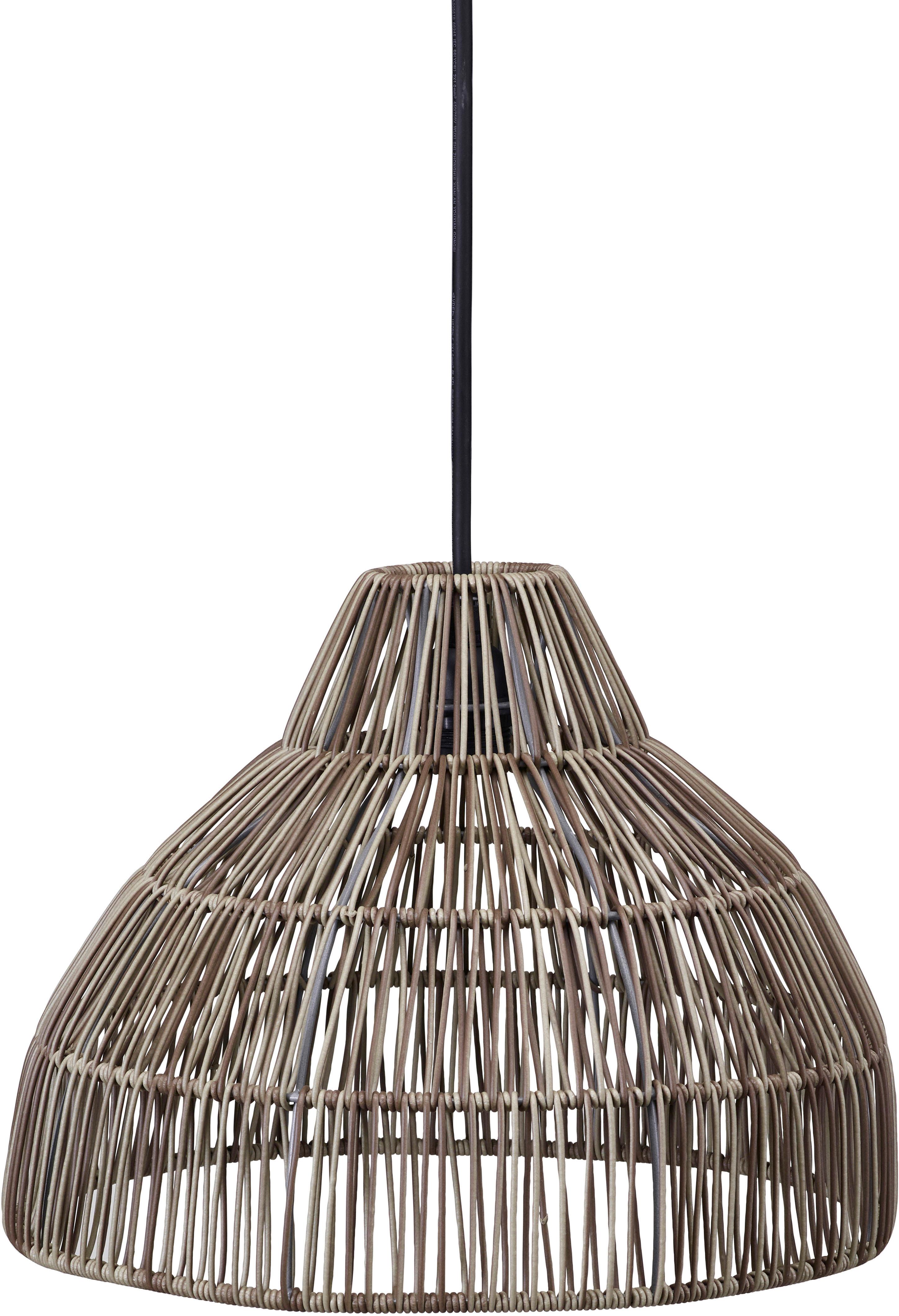 Außenhängeleuchte 7040-2503 Bao - Grau, KONVENTIONELL, Kunststoff (40/30cm)