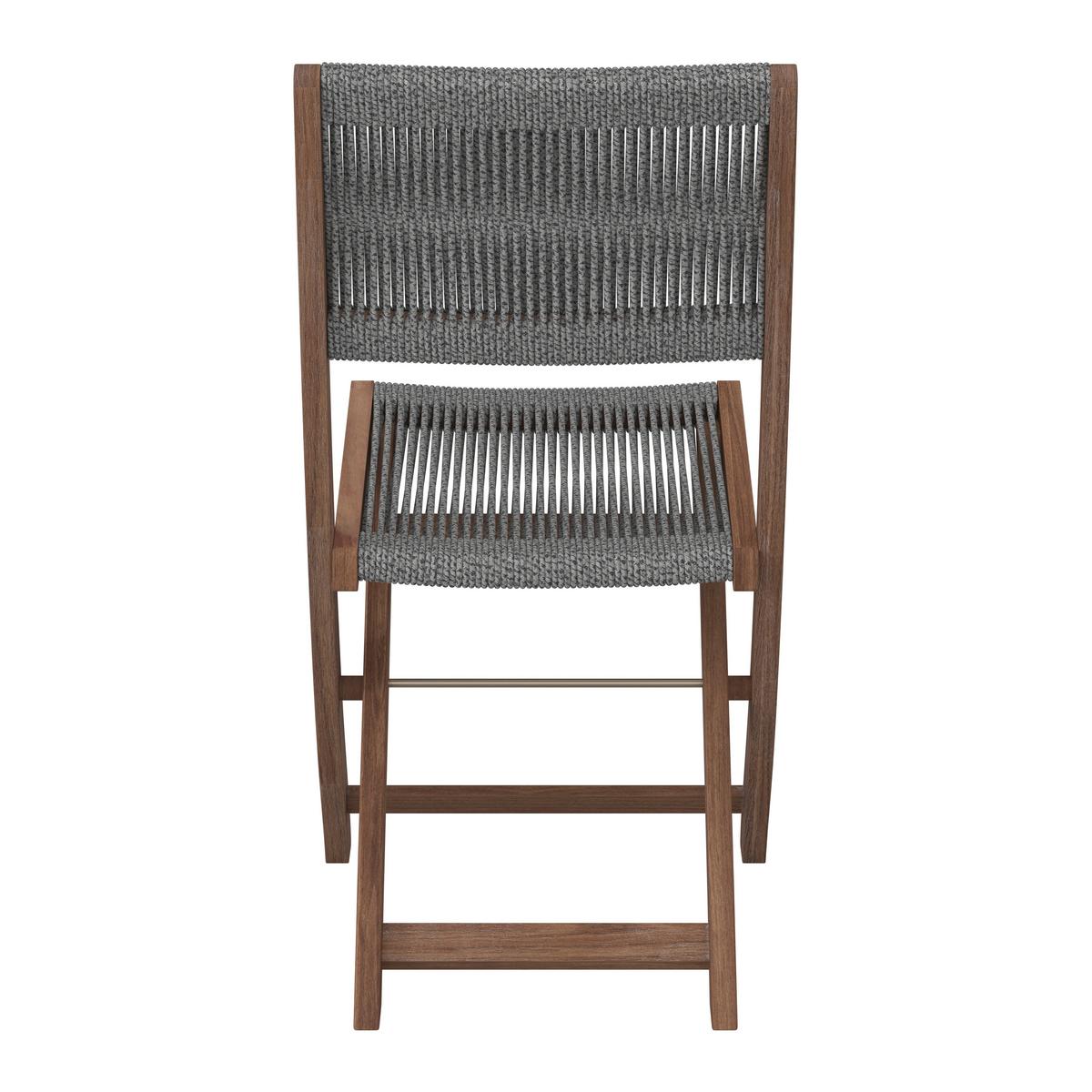 SADA NA BALKON EFFIE - barvy akácie, Moderní, dřevo/plast (60/76/60cm) - Bessagi Garden